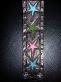 LeatherGirl Black Painted Star Guitar Strap